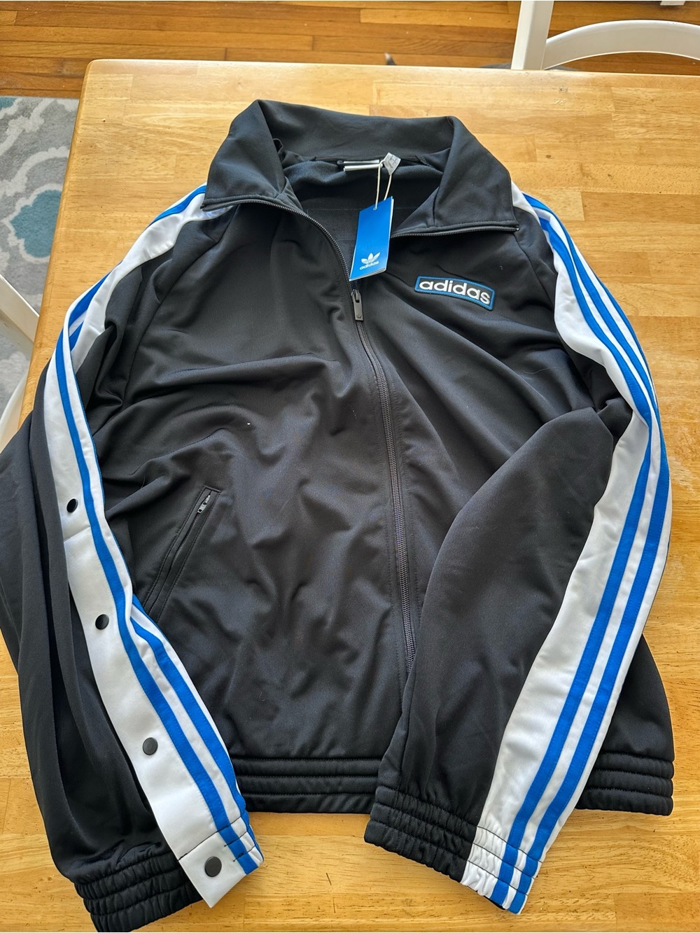 NWT Adidas men’s track jacket large